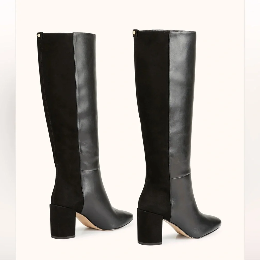 Sleek Black Over the Knee Boots